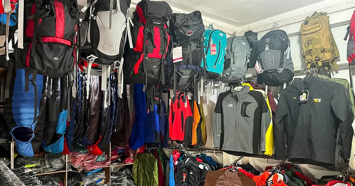 rent trekking gear nepal